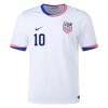 Original Fußballtrikot USA Pulisic 10 Heimtrikot 2024 Für Herren